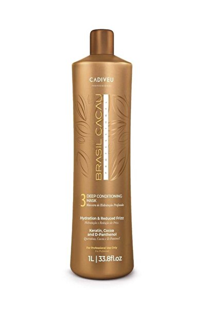 Brasil Cacau علاج الشعر بثلاث خطوات - لتر واحد لشعر صحي ورطب