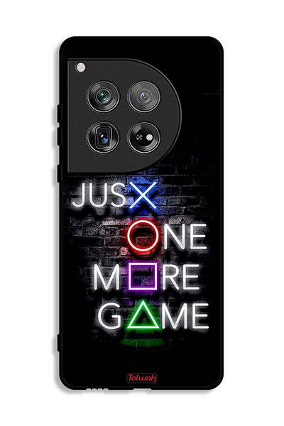 Tolwak OnePlus 12 Protective Case Cover Just One More Game