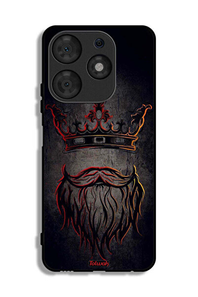 Tolwak Tecno Spark 10 Pro Protective Case Cover King Artwork