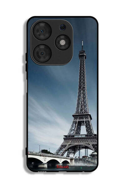 Tolwak Tecno Spark 10 Pro Protective Case Cover Eiffel Tower