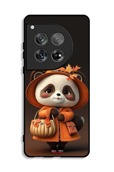 Tolwak غطاء حماية لهاتف OnePlus 12 بتصميم سيدة الباندا اللطيفة
