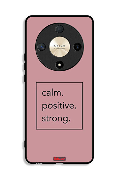 Tolwak Honor X9b Protective Case Cover Calm Positive Strong