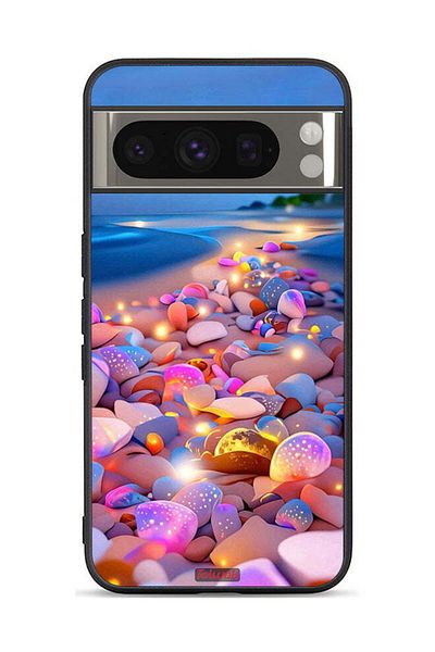 Tolwak Google Pixel 8 Pro Protective Case Cover Stones Art