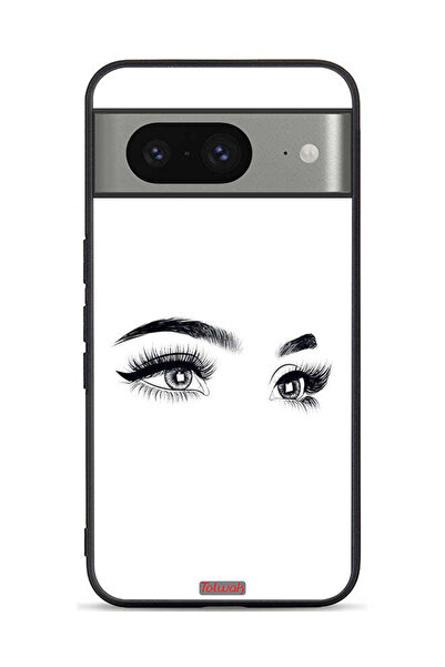 Tolwak Google Pixel 8 Protective Case Cover Eyes Art