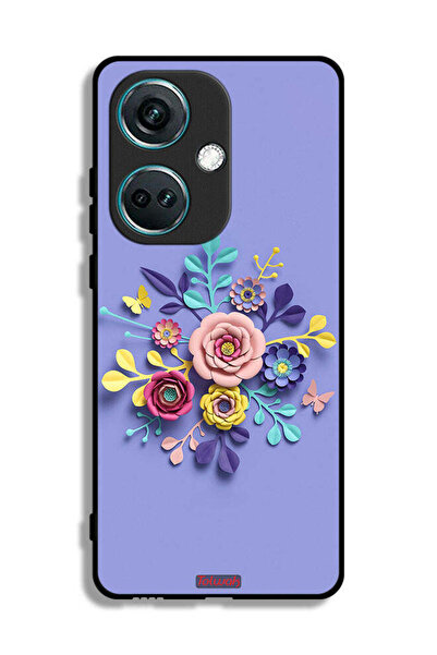 Tolwak غطاء حماية لهاتف OnePlus Nord CE3 - تصميم زهور