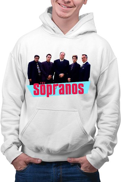 OEM Men's Hoodie The Sopranos Mafia Fire Arms Drama Series