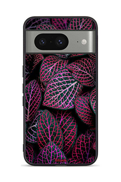 Tolwak غطاء حماية لجهاز جوجل بيكسل 8 بنقشة أوراق سالجا