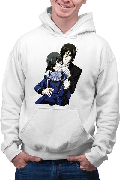 OEM Hanorac Barbati Black Butler Ciel Sebastian Shounen Mystery