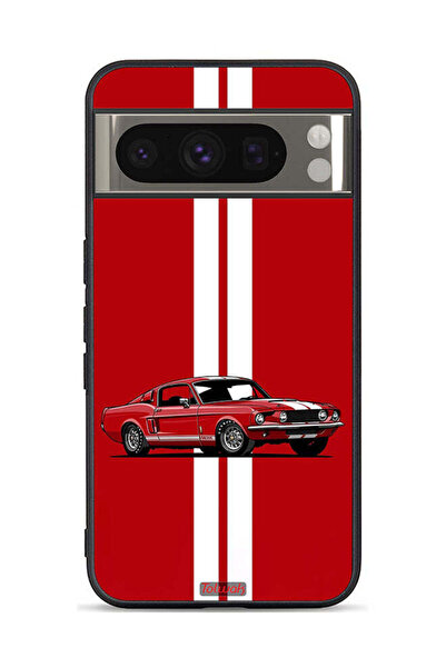 Tolwak Google Pixel 8 Pro Protective Case Cover Vintage Car Abstract Art