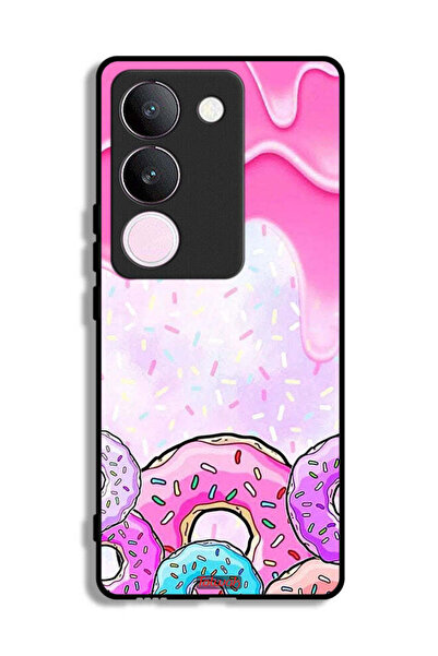 Tolwak غطاء حماية لهاتف فيفو V29 بألوان دونات