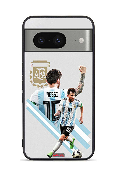 Tolwak غطاء حماية لهاتف Google Pixel 8 برسومات ليو ميسي