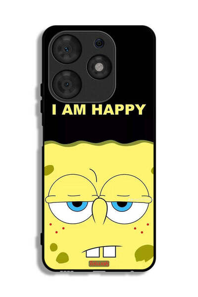 Tolwak غطاء حماية لهاتف تكنو سبارك 10 برو - أنا سعيد