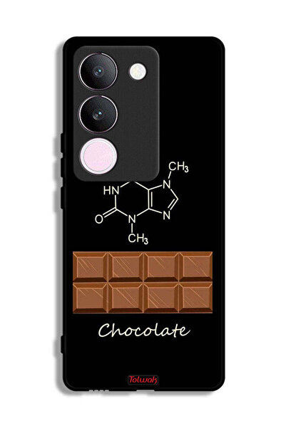 Tolwak غطاء حماية فيفو V29 بلون الشوكولاتة