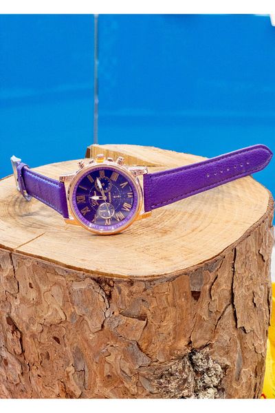 JOJO KIDS Women'S, Men'S, Teenage and Children's Wristwatch, Leather Strap Watch, Elegant Quartz Watch Combo