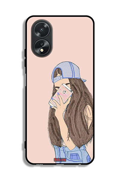 Tolwak غطاء حماية لهاتف Oppo A38 لالتقاط صور سيلفي