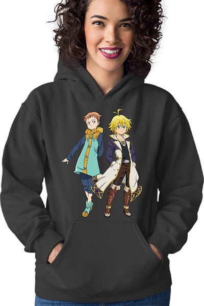 OEM Hanorac Femei Seven Deadly Sins King Melodias Super Power
