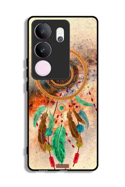 Tolwak غطاء حماية لهاتف فيفو V29 برو بتصميم ماندالا وريش معلق