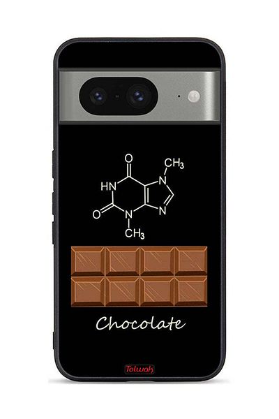 Tolwak Google Pixel 8 Protective Case Cover Chocolate