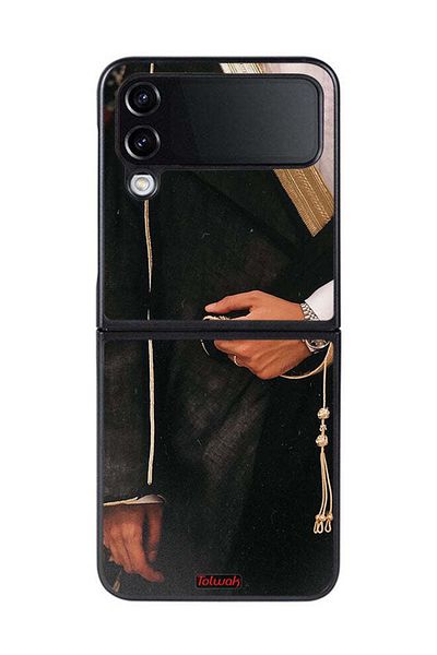 Tolwak Samsung Galaxy Z Flip 4 Protective Case Cover Arab Style