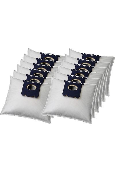 KOMA SB01S - Set 12 saci pentru aspirator Electrolux S-Bag, textil