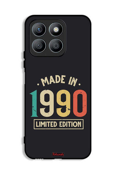 Tolwak غطاء حماية لهاتف Honor X8b، إصدار محدود، صنع عام 1990