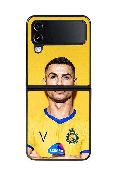 Tolwak Samsung Galaxy Z Flip 4 Protective Case Cover Cristiano Ronaldo