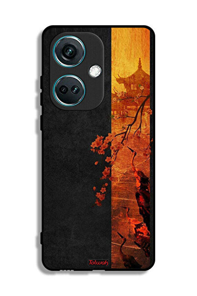 Tolwak غطاء حماية لهاتف OnePlus Nord CE3 - ألوان الخريف الفنية