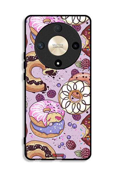 Tolwak Honor X9b Protective Case Cover Donuts Art