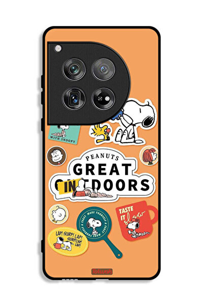 Tolwak غطاء حماية لهاتف OnePlus 12 بملصقات الفول السوداني