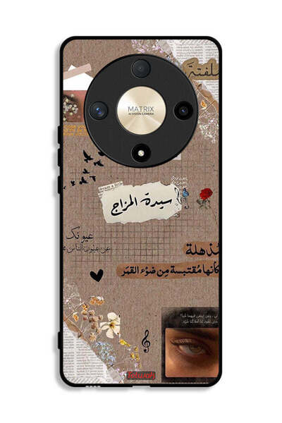 Tolwak Honor X9b Protective Case Cover Arabic Quotes Dream A Little