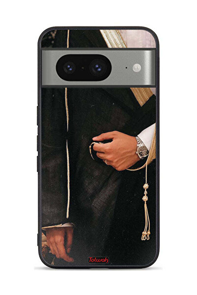 Tolwak غطاء حماية لجهاز جوجل بيكسل 8 - تصميم عربي