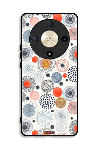 Tolwak Honor X9b Protective Case Cover Cotton Flowers Pattern