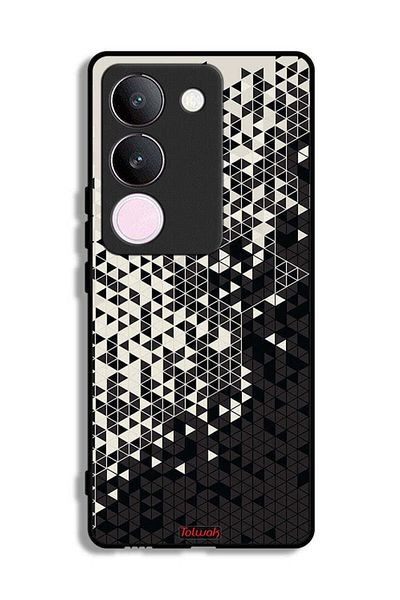 Tolwak vivo S17 Protective Case Cover Pattern Digital Art Triangle