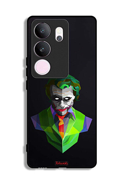 Tolwak غطاء حماية فيفو V29 برو بتصميم فن تجريدي للجوكر
