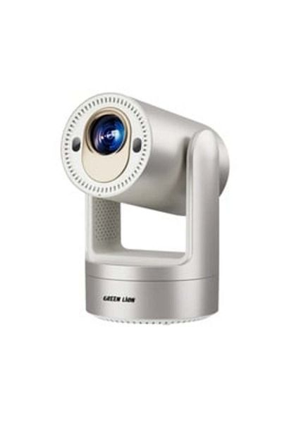 Green Lion Prisma 4K Portable Projector, 150 ANSI Lumens, Gold