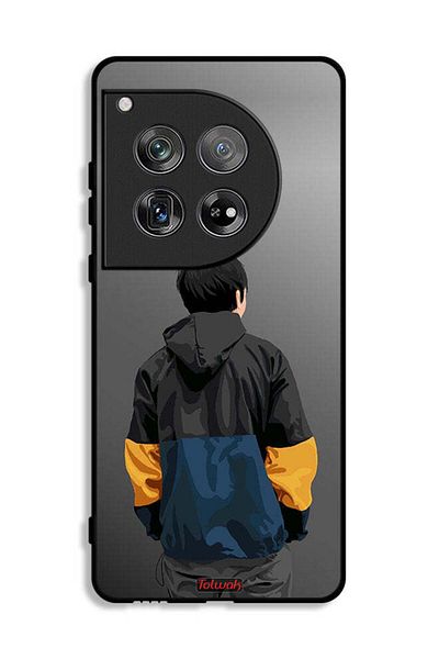 Tolwak OnePlus 12 Protective Case Cover Boy Portrait Art