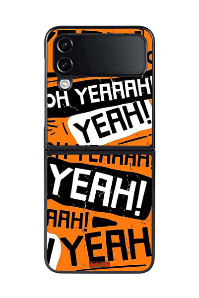 Tolwak غطاء حماية لهاتف Samsung Galaxy Z Flip 4 Oh Yeah