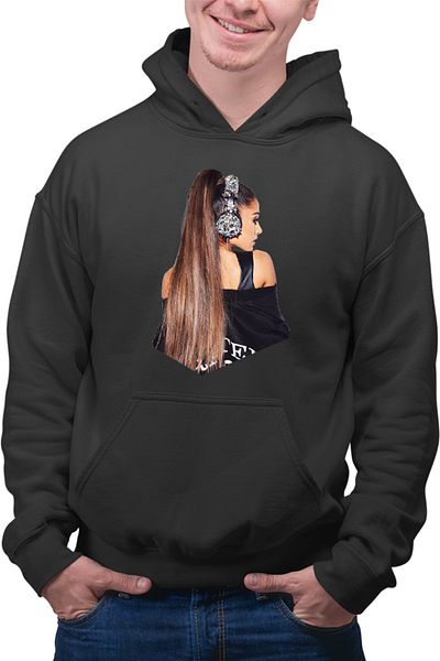 OEM Ariana Grande Headset Gamer Weeb Gameplay Men's Hoodie