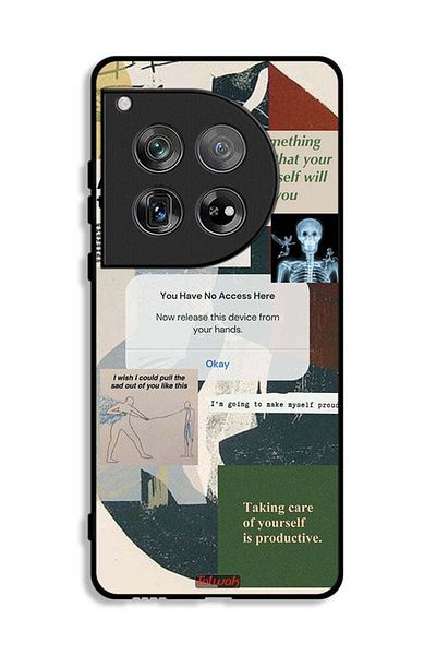 Tolwak OnePlus 12 Protective Case Cover Allow Yourself To Grow