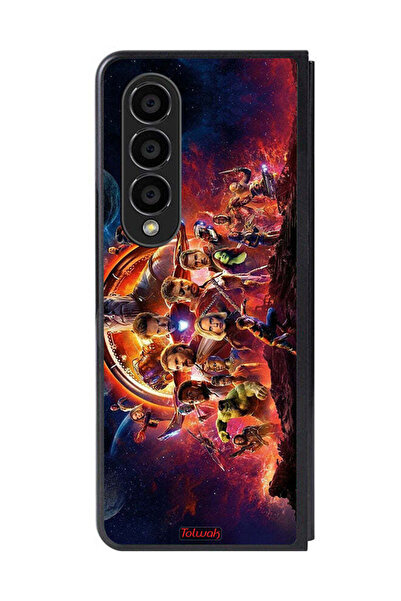 Tolwak غطاء حماية لهاتف سامسونج جالاكسي زد فولد 4 من أفينجرز