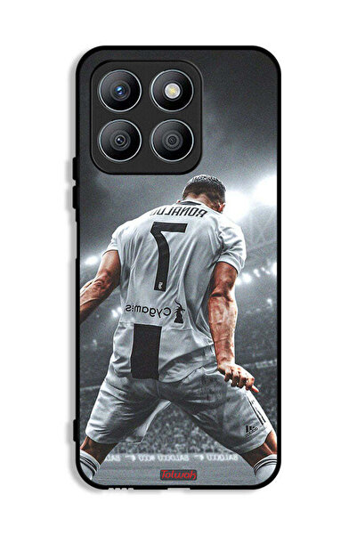 Tolwak غطاء حماية لهاتف Honor X8b بشعار احتفال كريستيانو رونالدو