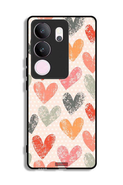 Tolwak غطاء حماية لهاتف فيفو V29 برو برسومات قلوب