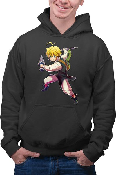 OEM Hanorac Barbati Seven Deadly Sins Melodias Weapon Criminal Weeb