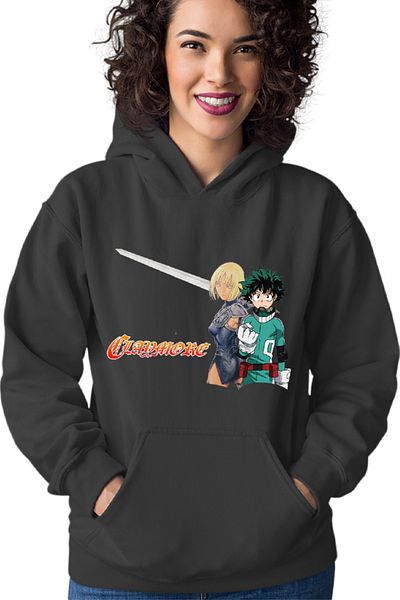 OEM Hanorac Femei Claymore Clare My Hero Academia Deku Anime Kage