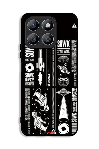 Tolwak غطاء حماية Honor X8b بملصق Sowk Space Walk