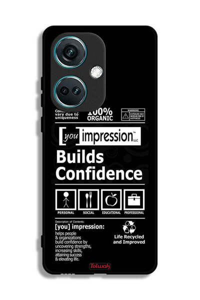 Tolwak غطاء حماية لهاتف OnePlus Nord CE3 - ملصق بناء الثقة