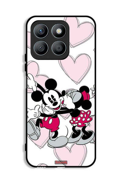Tolwak غطاء حماية لهاتف Honor X8b بتصميم عناق ميكي ماوس
