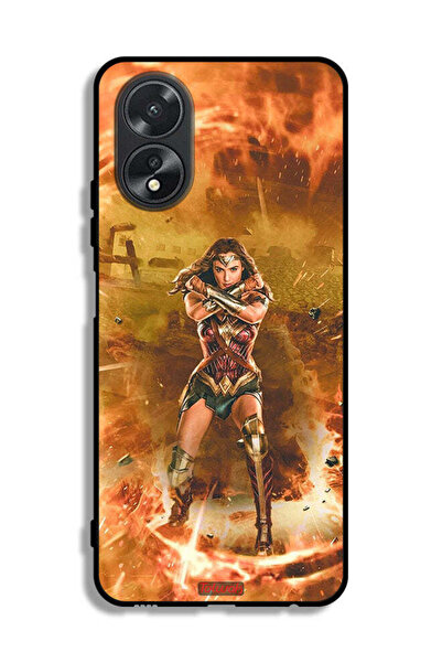Tolwak غطاء حماية لهاتف Oppo A38 Wonder Women