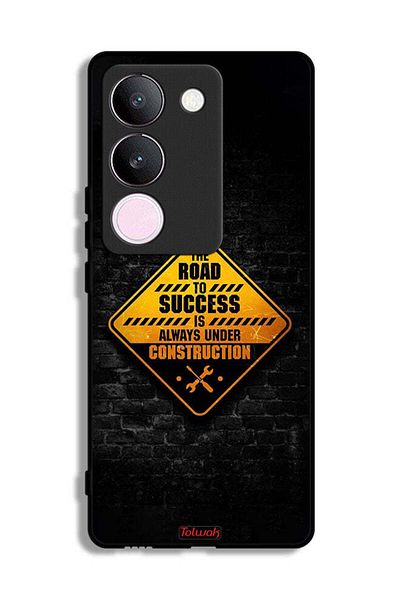 Tolwak vivo S17 Protective Case Cover The Road To Success Is Always Under Construction