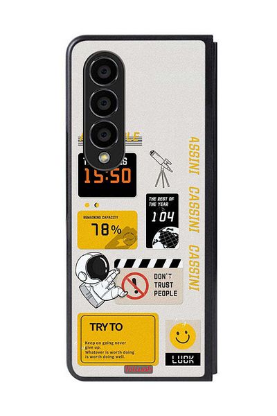 Tolwak Samsung Galaxy Z Fold 4 Protective Case Cover Do Not Trust People